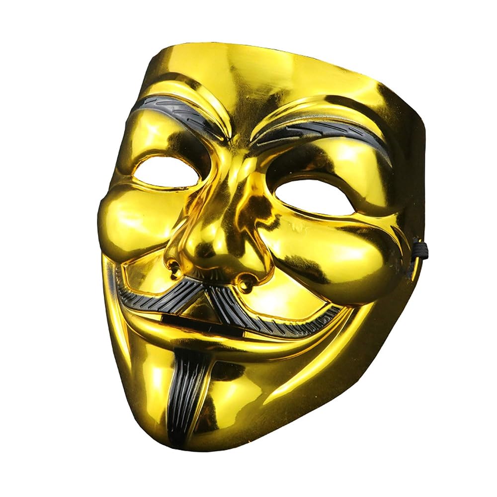 Amazon.com: DeHasion 5 Packs V Mask Halloween Mask Costume